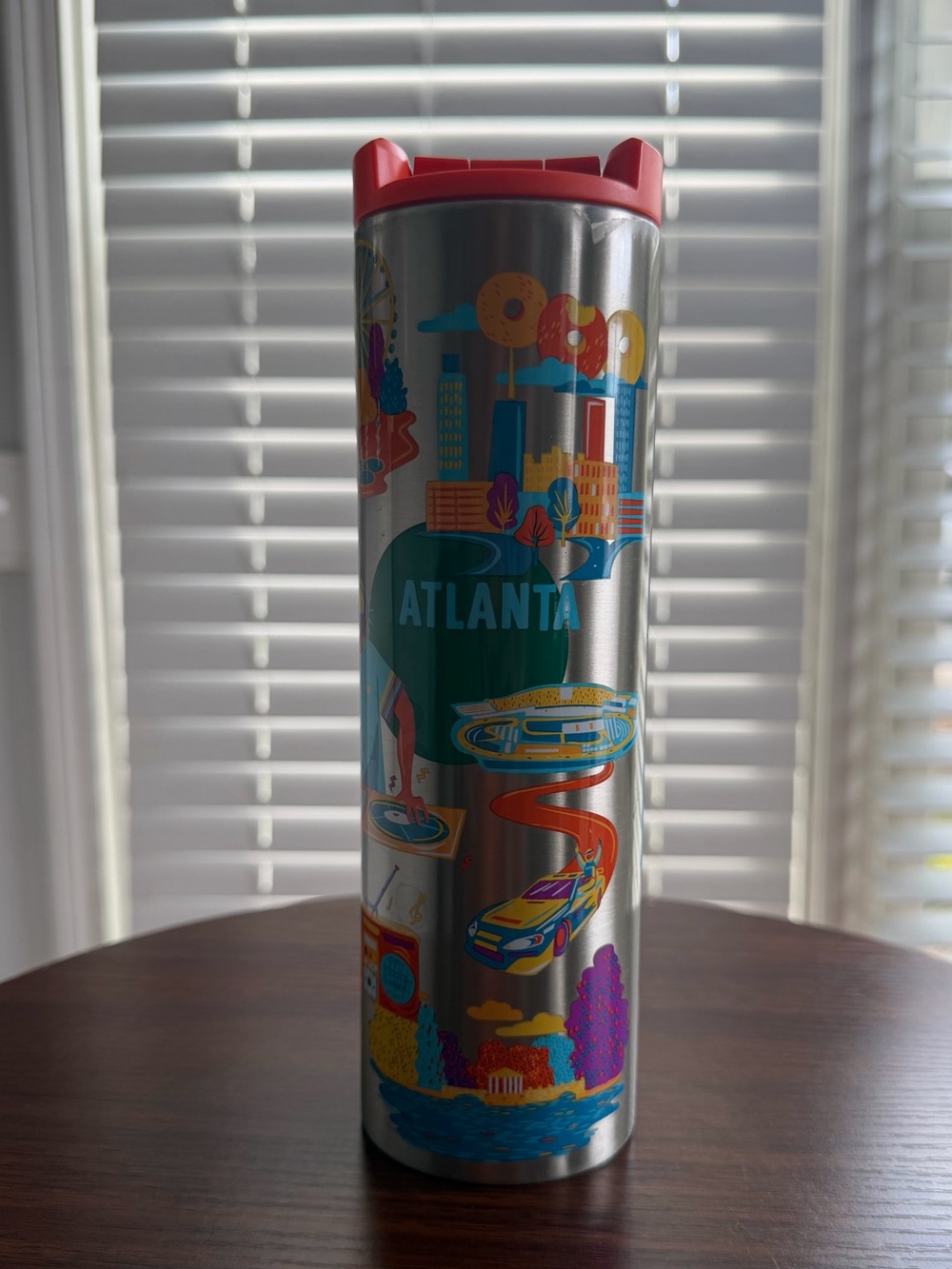 Starbucks Atlanta Discovery Series 16 oz Stainless Steel Travel Tumbler